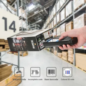 JR RF6000-2D Handheld Keyboard Terminal PDA Android Rugged Android PDA Inventory Scanner Pack of 2