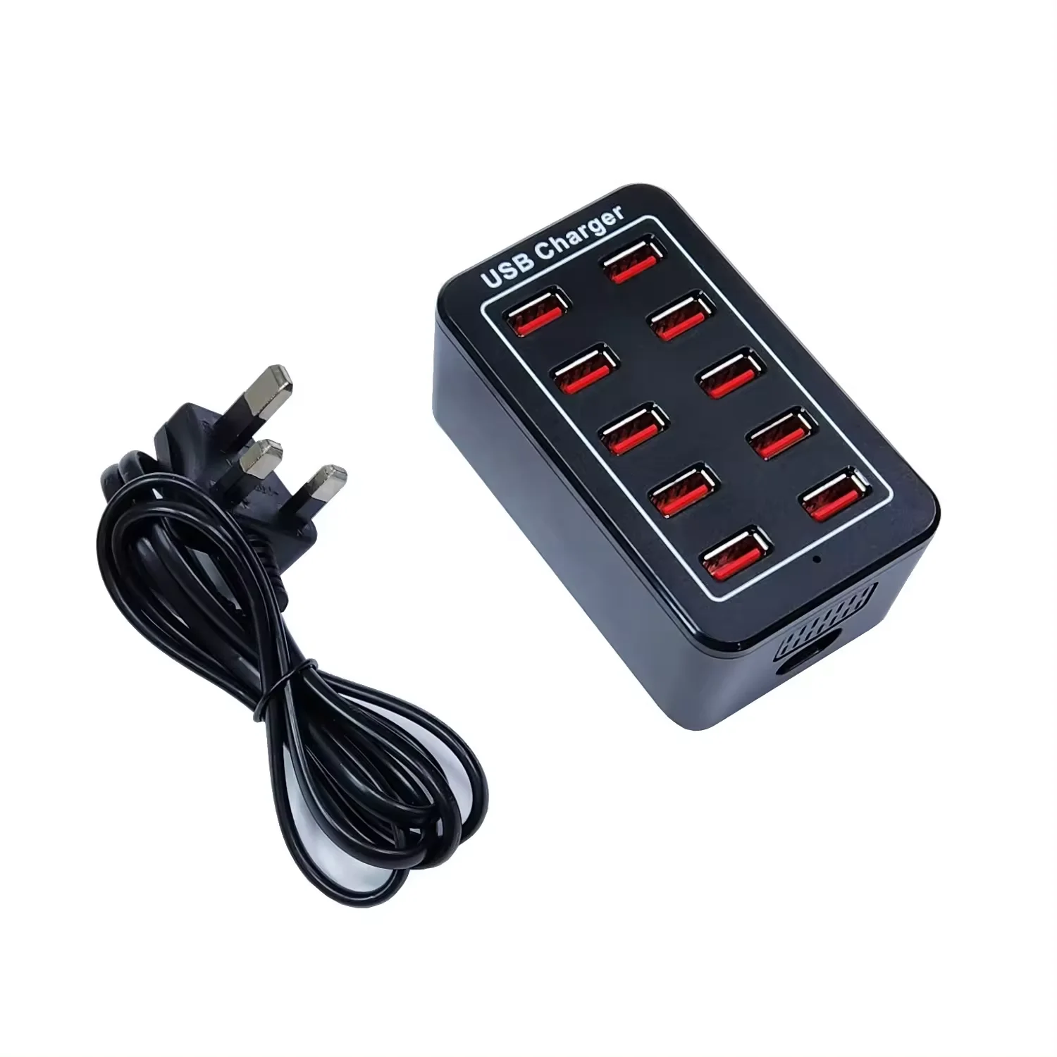 Quick Charge 50W 5V 10A 10 Ports Multi Devices USB Charger Smart Power Charger for Cell Phone and Tablet - Image 4
