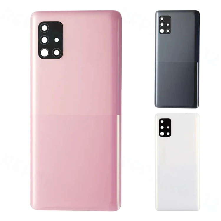 Cell Phone Replacement for Samsung A51 5G Version A516 Battery Cover Back Housing+Rear Camera Lens Pack of 40 - Image 2