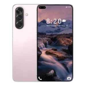 Bezel-Less Look 16G+1TB 5G Smartphone A56 New Mobile Phone 7.3inch Large-Screen 108MP 144Hz Big Screen Global Cell Phones