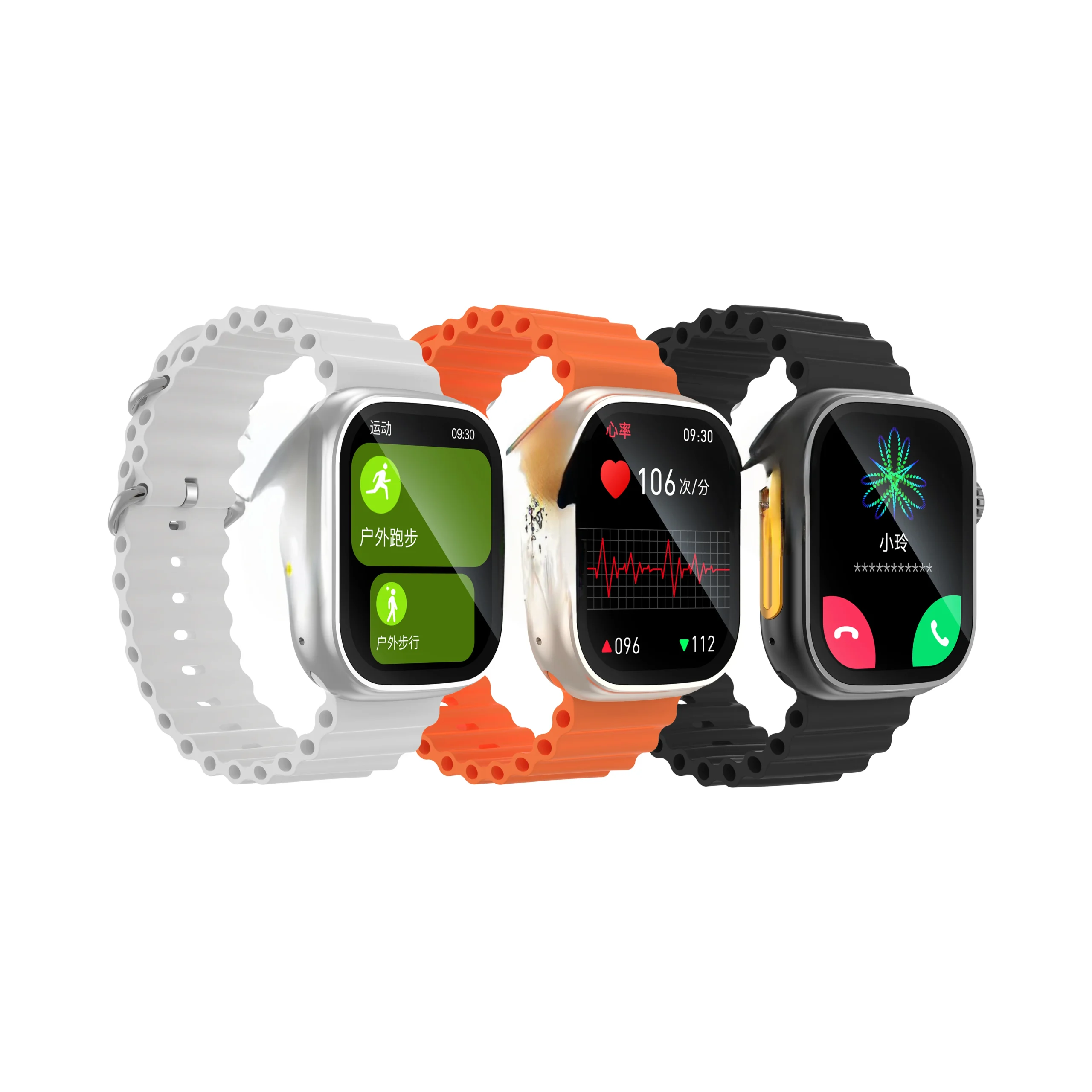 Factory Direct Global Wholesale T200W Smart Watch Metal Silicone Electric Alipay Bluetooth Call Heart Rate Blood Pressure Sports - Image 3