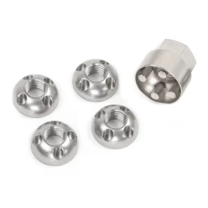 Popular M6 M8 M10 M12 4-Hole Anti-theft Tamperproof Security Nuts for LED Light Bar Work Lights Pack of 10