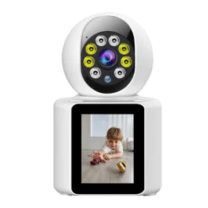 One-Click Video Calling Capability Night Vision 2MP PTZ IP Network Wide Angle Baby Monitoring WiFi Camera Pack of 500