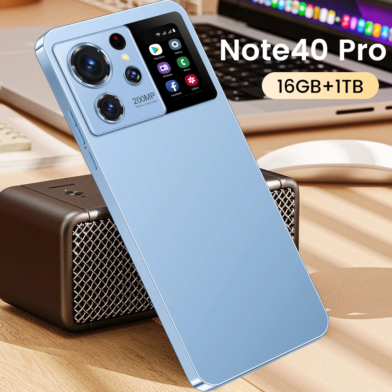 Popular Product Note 40 Pro 16+1tb 5g-smartphone 7.3 Inch Unlocked Dual Card 5G Cellphone HD OEM New Smartphone Deal - Image 4