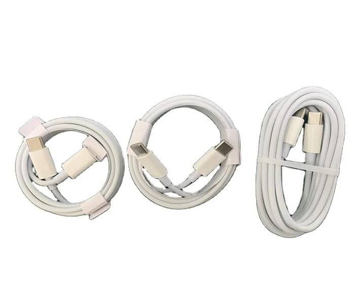 High Quality 1m/2m USB 2.0 Type C to Type-c TPE Data Cable PD 3A 60W Fast Charging Cable for iPhone 16 Pack of 10 - Image 2