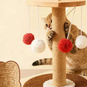 China Manufacturer Christmas Series Cat Scratcher Christmas Cat Tree Natural Sisal Cat Scratching Post Pack of 20