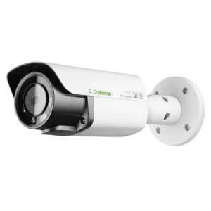 GA-B3FD-M12S(AG) Outdoor IP POE CCTV Security Bullet Camera 12MP 6K 30FPS Full Color Night Vision Human Vehicle Detection Pack of 2