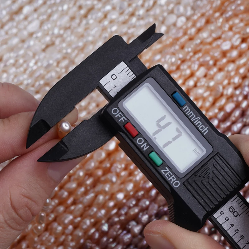 Big Promotion AA Grade 4-5mm Natural Color Loose Baroque Pearl for DIY Pack of 2 - Image 3