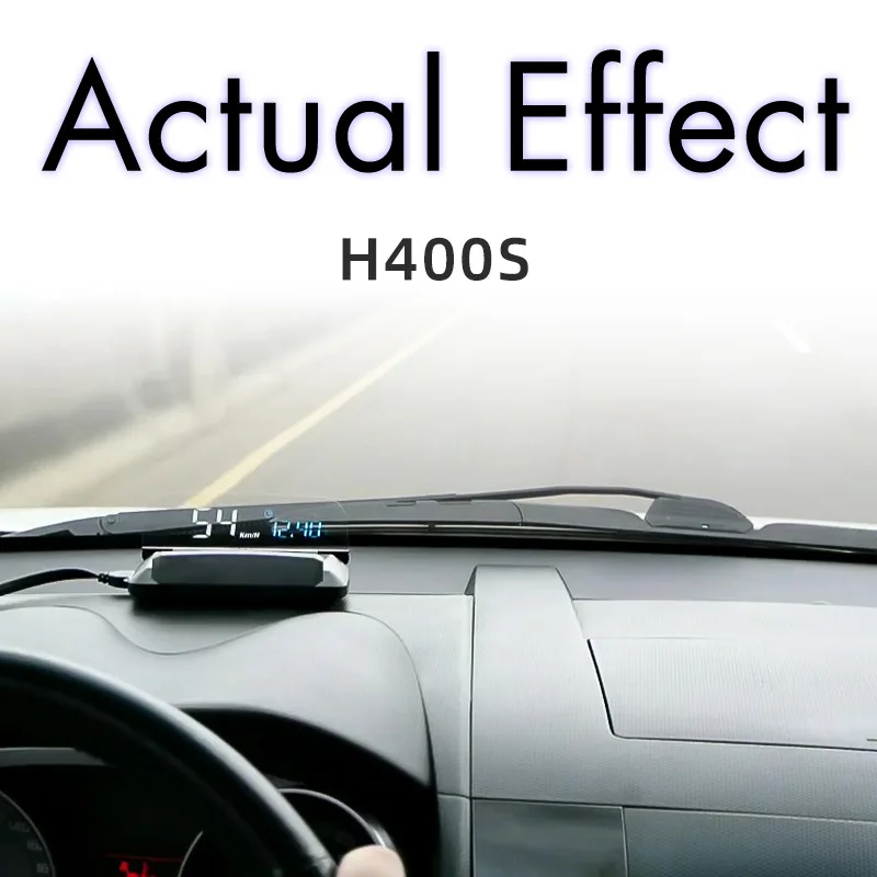 Yian F06 Factory Stock Multifunction LCD Car HUD Head up Display Projector OBD Windshield GPS Speed Digital Meter Universal Cars Pack of 5 - Image 2