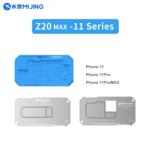 Magnetic Stencil Fixture MiJing Z20 Pro/Z20 MAX Motherboard Middle Layer Reball Stencil Planting Tin Platform Solder for iPhone