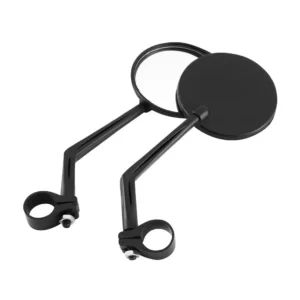 Handlebar Convex Electric Scooter Motor Rear View Mirror for Accessories Scooter Rotating Rearview Mirrors