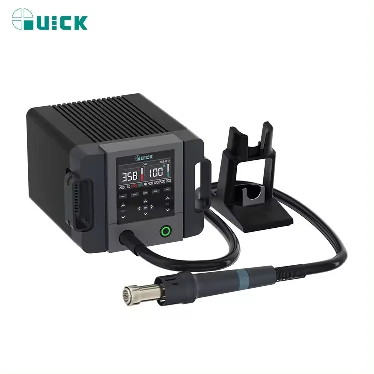 QUICK 861PRO 1300W Smart Hot Air Desoldering Station BGA SMD Rework Station for Mobile Phone Motherboard PCB Repair Station - Image 4