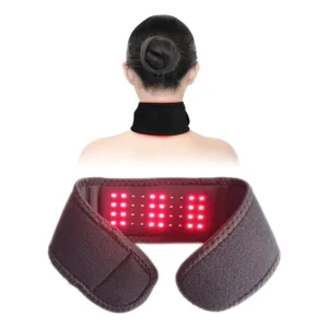 Smart Fitness Wearable Product Infrared Red Light Therapy Belt Wrap for Neck Pain Relief Device Muscle Relaxation with USB Plug