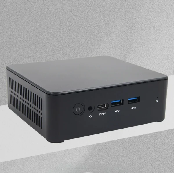 Console Mini Pc New Mini Console with AMD R7 7430U for Gaming & Home Office Mini PC ...