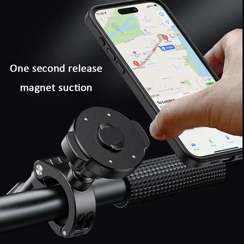 Wholesale Cycling Electric Vehicle Speed Lock Mobile Phone Holder Battery Car Motorcycle Navigation Holder - Image 2