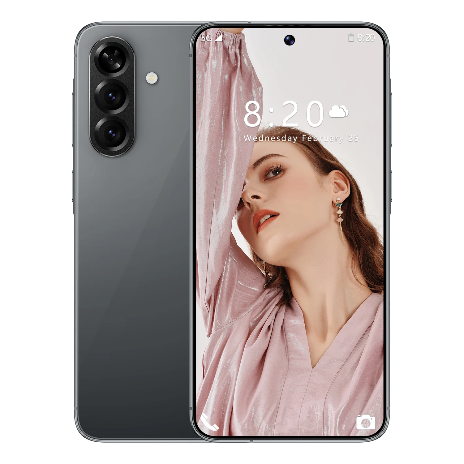 High - Capacity Battery, Basic Functions Feature Phone A56 for Backup - Image 2