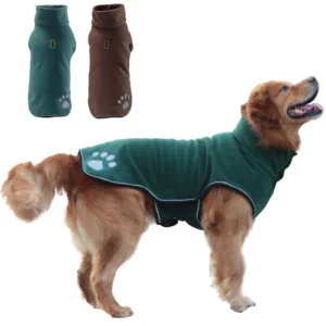 Luxury Outdoor Dog Waterproof Fleece Jacket Spring Print Reflective Durable Dog Coats Dog Accessories Trending Pet Clothing Pack of 5