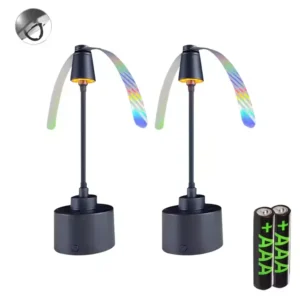 Factory Direct ABS White Plastic Automatic UV Fly Catcher Repellent Fan Indoor/Outdoor Use Solid State Battery Operated Sale