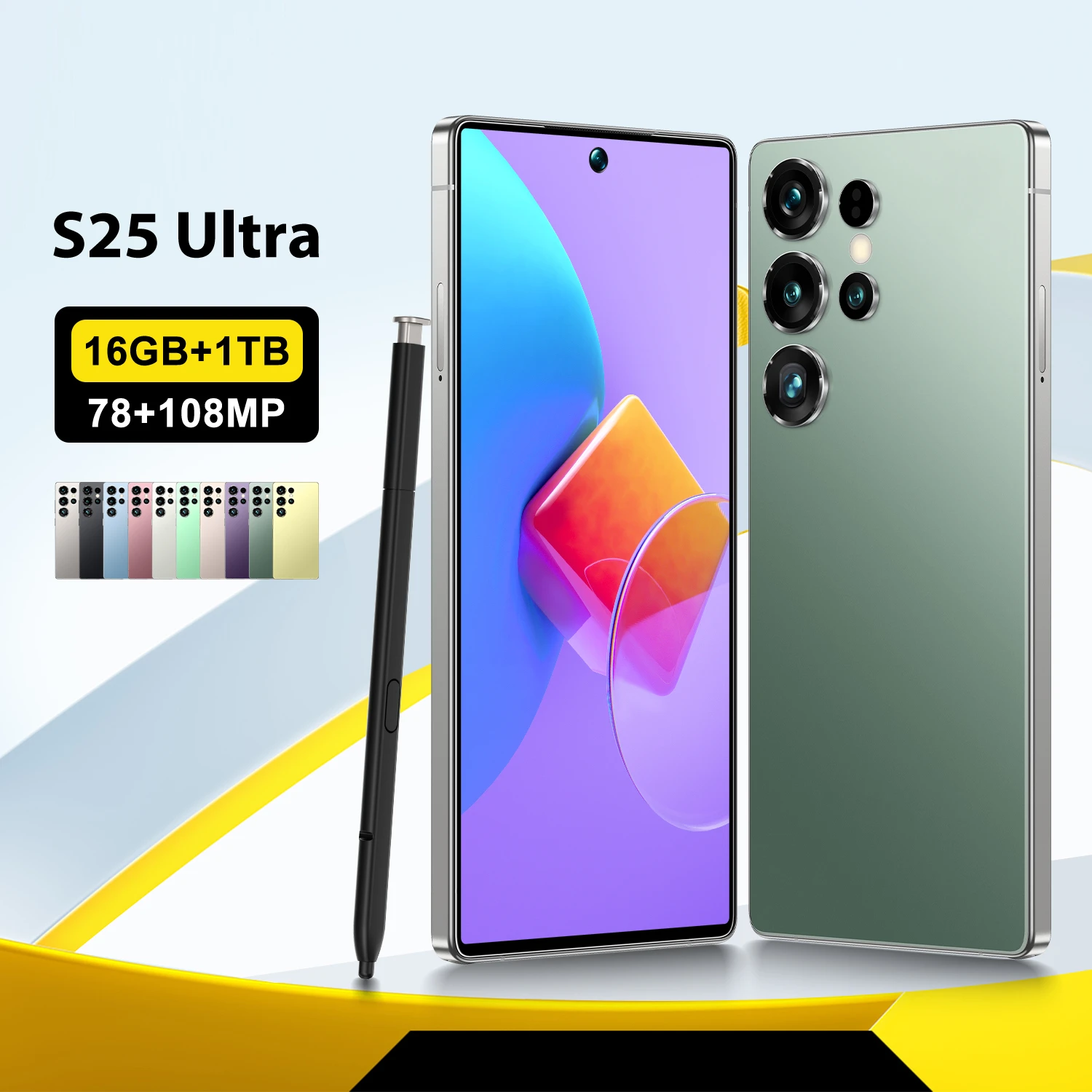 True Specs S25 Ultra Pro 4+128GB Deca-Core Gaming Phone FHD+ Display 4G LTE/Dual SIM Supports Heavy PUBG Mobile Games - Image 4