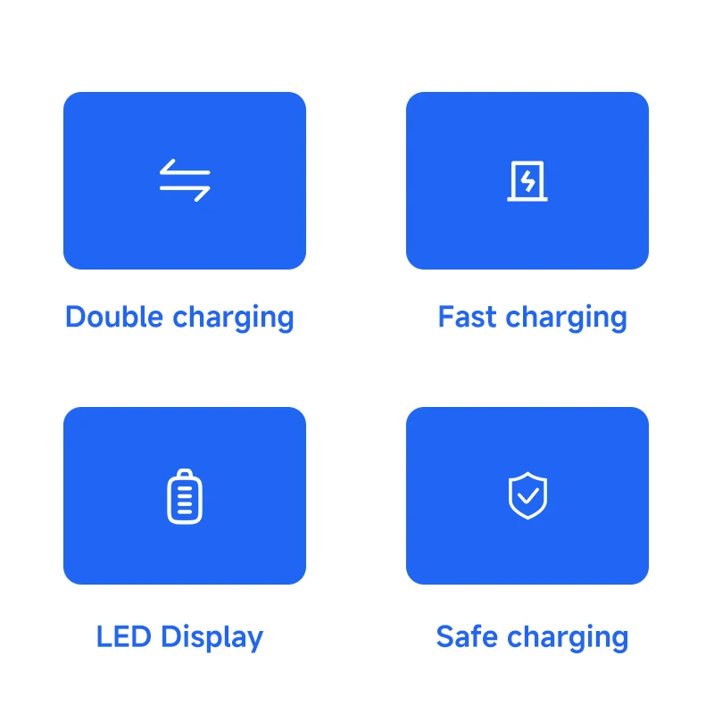 High-Performance Insta360 X5 Portable Dual Charging Storage Box Fast PD Charging Protocol Low Temperature Chargers Adapters Pack of 50 - Image 3