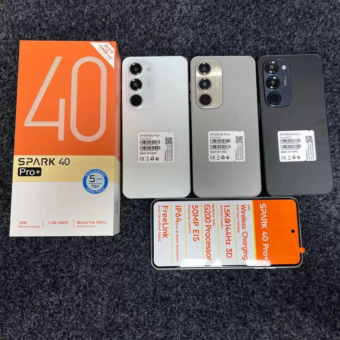 High Quality SPARK40 Pro Plus 4G Unlocked Android Smartphone HD OLED Dual SIM 512GB Spark 40 Pro Plus Mobile Phones - Image 2