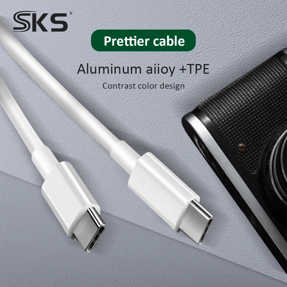 Wholesale Type-C Cable 1M/2M5A Fast Charging TPE PVC Jacket Pure Copper Conductor for - Image 2