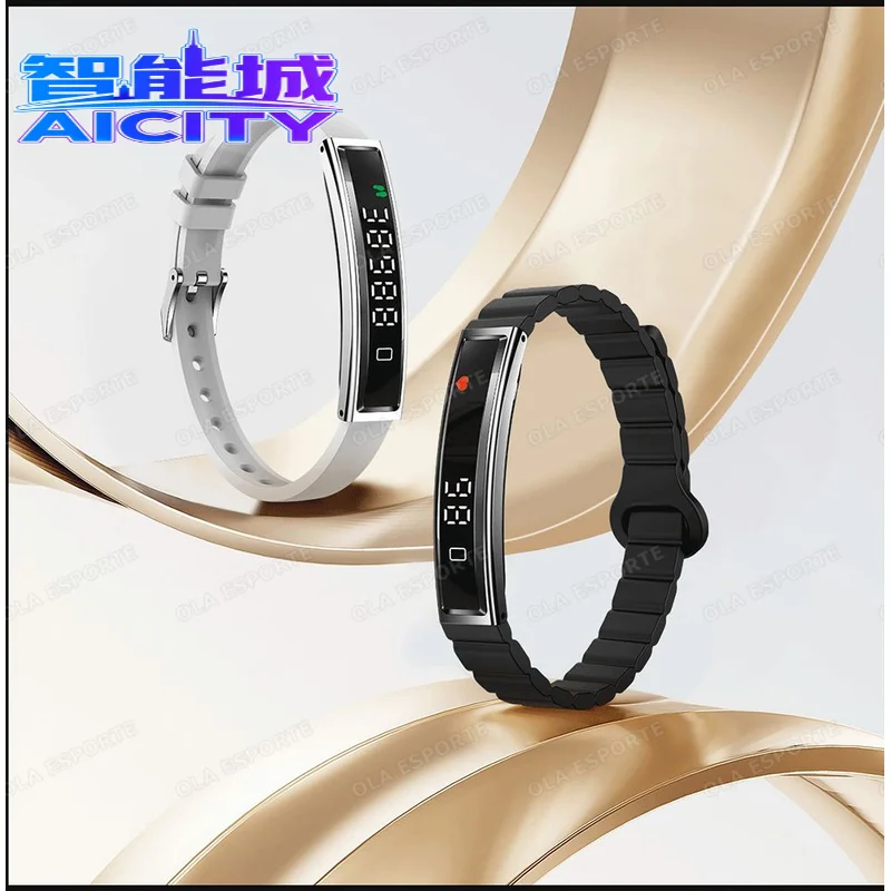 Women's Waterproof Fitness Tracker Smart Bracelet with Heart Rate Monitor Android Operated Sports Wristband IPS Display for Men - Image 2