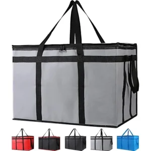 Insulated Outdoor Cooler Tote Red Large Reusable Waterproof for Canada Picnic Camping with Luxury Design