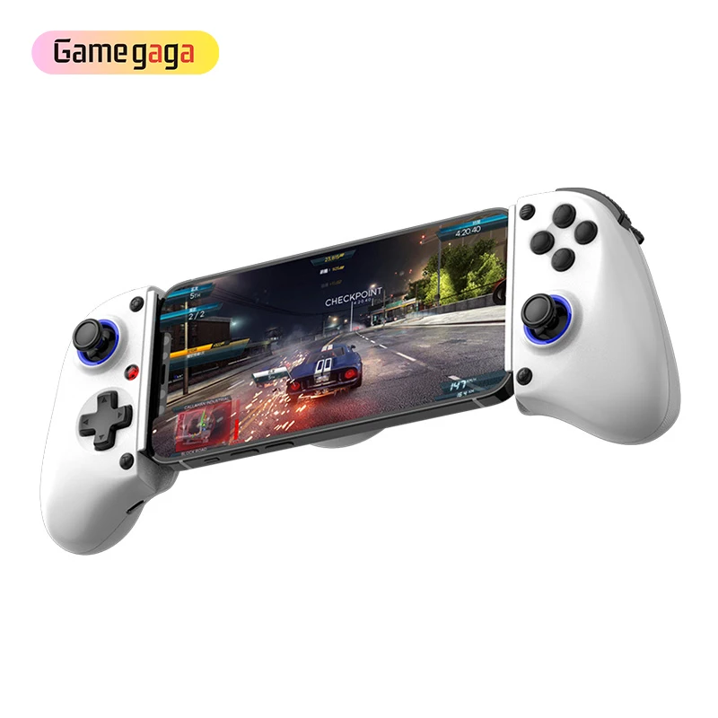 S Mobile Gaming D11 Stretch Game Controller Gamepad Hall Trigger for Switch PC Android IOS BT Gaming Controller for Mobile Phone