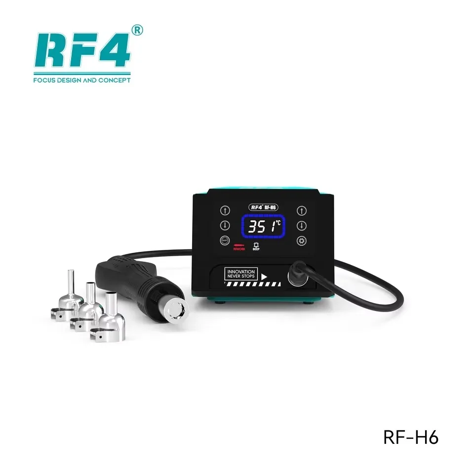 RF4 RF-H6 NEW 600W Hot Air Gun Repair and Disassembly Soldering Station for Mobile Phone BGA Motherboard Blow Welding Station - Image 2