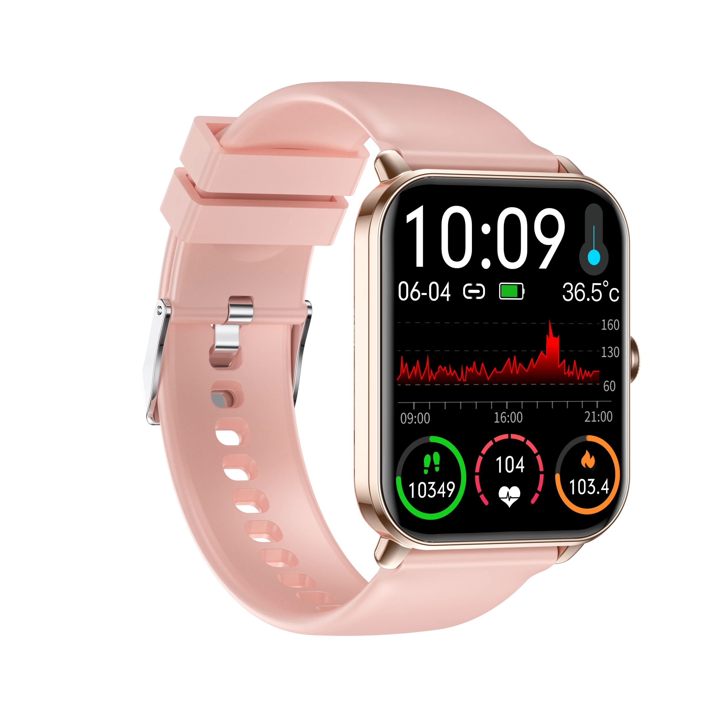 Men's Smart Watch with Waterproof IP68 HD Sports Fitness Tracker Music Phone Control Long Battery Life Stainless Steel Band - Image 3