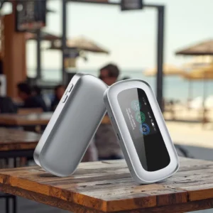 Global Travel 5G Pocket WiFi Mobile WIFI6 4200mAh Portable Mobile Wifi Router 5G Pocket Router Hotspot With Sim Card Slot