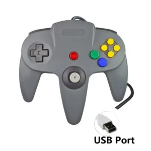 Wired USB Controller for Nintendo 64 Gamepad Classic Gaming Joypad for Nintendo N64 Joystick Pack of 4