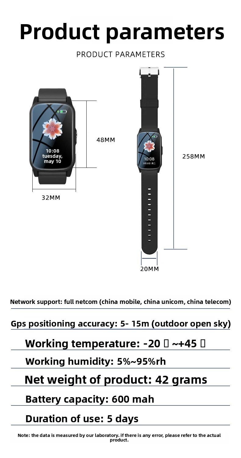 5G Full Netcom Phone Watch Kids Smart Waterproof GPS Positioning Plug-in Card Video Waterproof for Boys and Girls Pack of 2 - Image 4