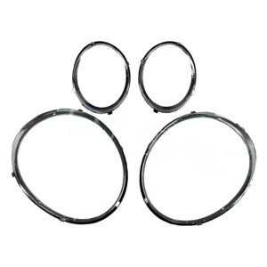 Car Lighting System Headlight Chrome Lamp Ring for Bentley Flying Spur Auto Parts 3SE807823 3SE807824 3SE807833 3SE807834