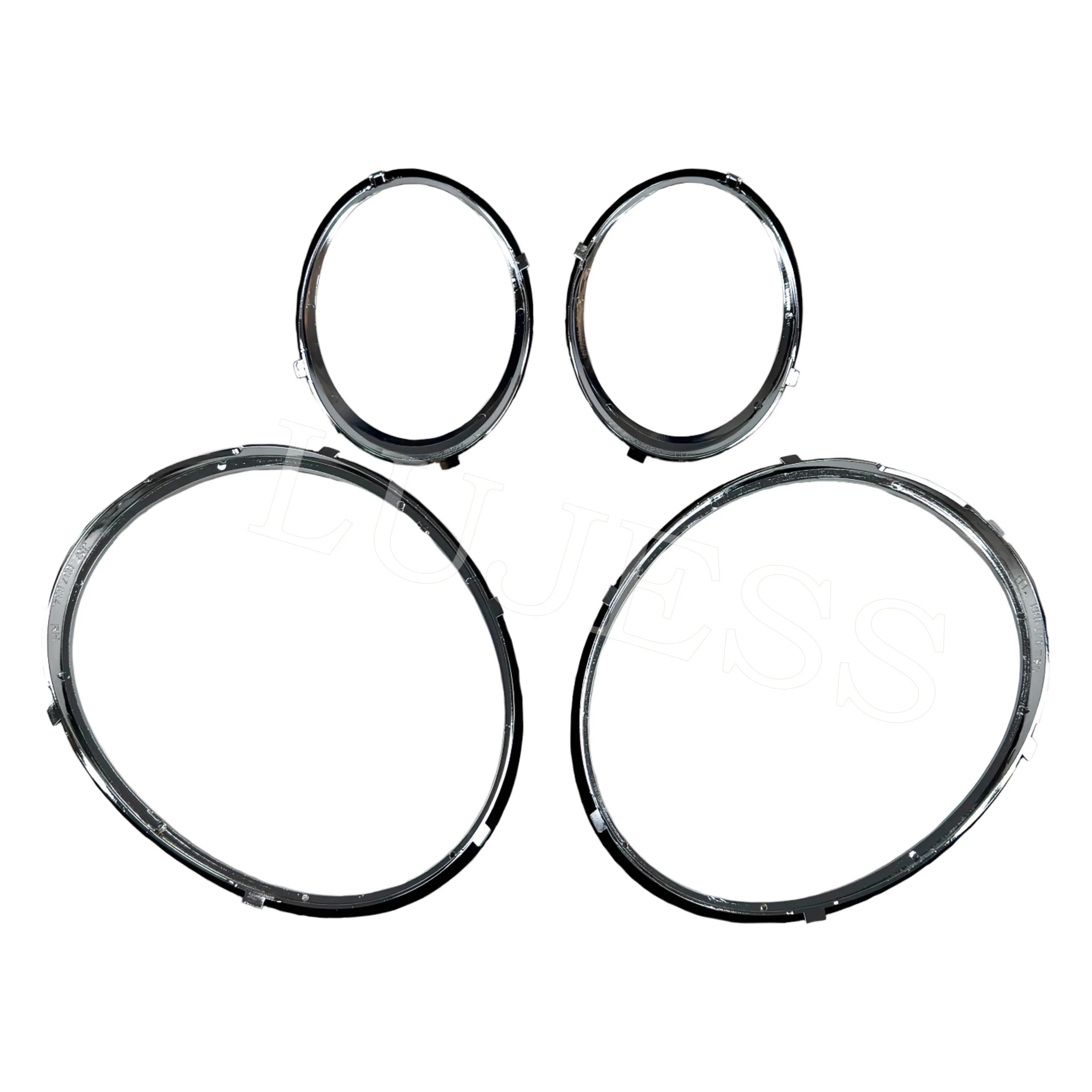 Car Lighting System Headlight Chrome Lamp Ring for Bentley Flying Spur Auto Parts 3SE807823 3SE807824 3SE807833 3SE807834