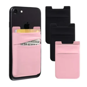 Factory Wholesale Adhesive Stick Back Cover Credit Card Holder for Mobile Phones