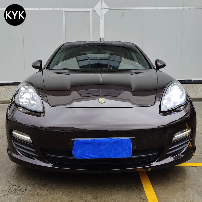 For Porsche Panamera 970.1 970 Headlamp Auto Parts 2010 2011 2012 2013 Front Head Lights Upgrade PDLS Matrix LED Headlights Pack of 2 - Image 2