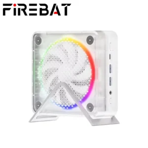 Mini Desktop PC Firebat Brand MN56 Model AMD R7 8745HS Octa Core Barebone System EU US Plugs High Quality Mini PC