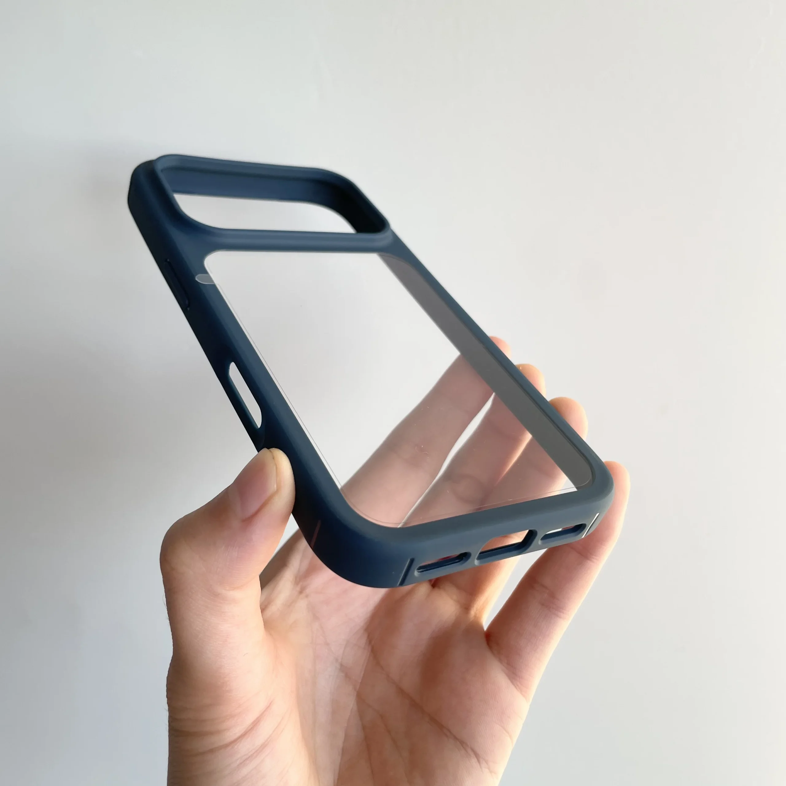 Luxury Oem Odm Custom Logo Clear Rugged Hard Pc air Case New for iPhone 17 Pro Pack of 5 - Image 3