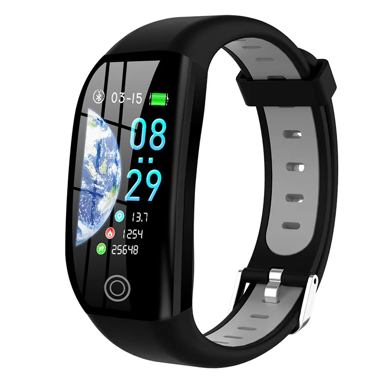 Global Explosions F21 Smart Tracking Bracelet GPS Distance Tracker IP68 Waterproof Blood Pressure Sleep Heart Rate Bracelet Pack of 2 - Image 4