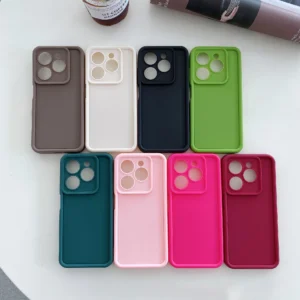 Estuches Para Celular Forros Fundas Shockproof Case Carcasa for Tecno SPARK 20 Note 40 PRO 4G SPARK GO Pack of 5