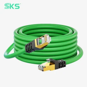 High Flexible Dual Shielded Cat6 Ethernet Cable Profinet Ethercat Gigabit RJ45 Drag Chain Industrial Automation Printer Computer