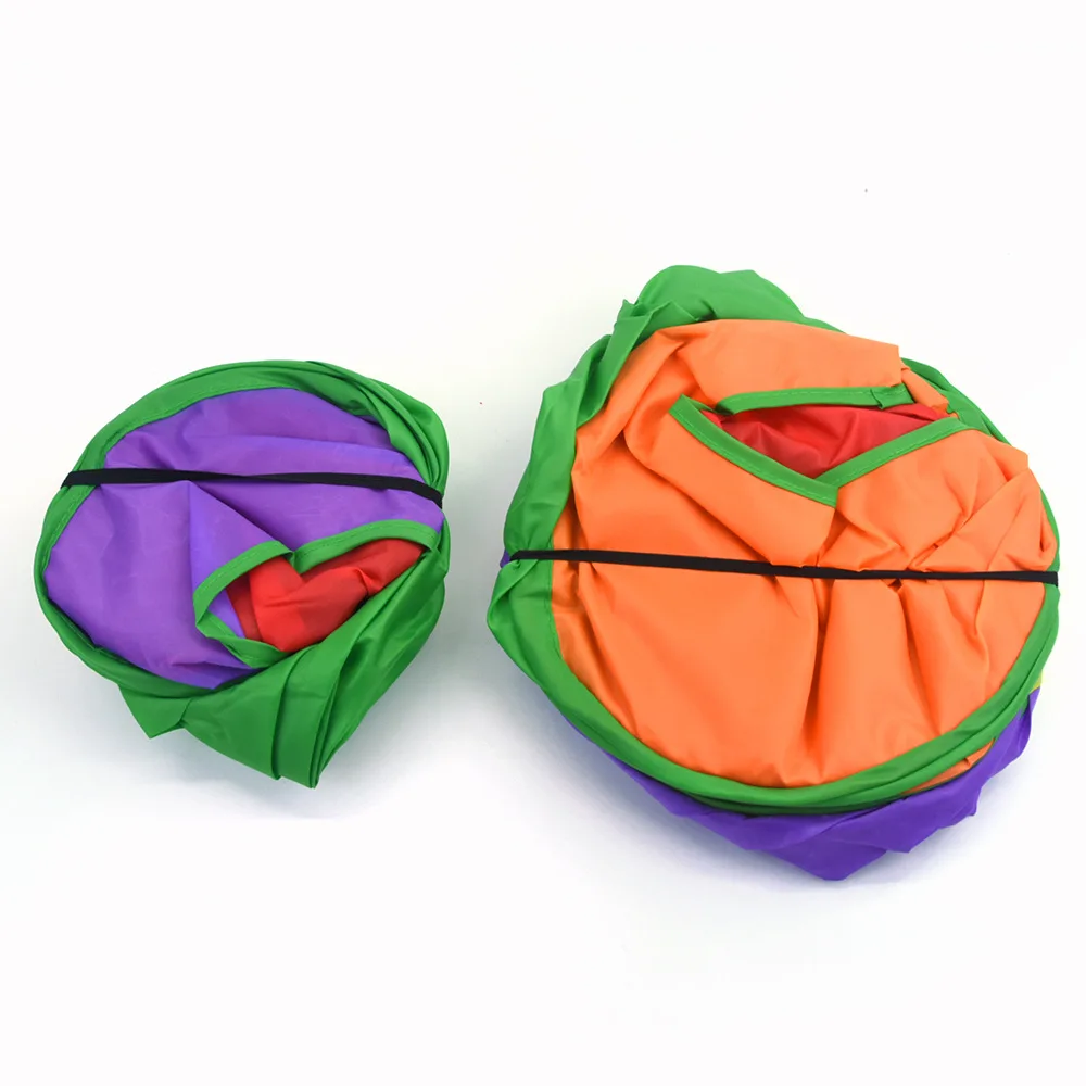 Rainbow Colorful Eco-Friendly Cat Tunnel Toys Foldable Tubes Polyester Bell Hanging Toys Indoor Crawl Path Cat Dog Pet Supplies - Image 2