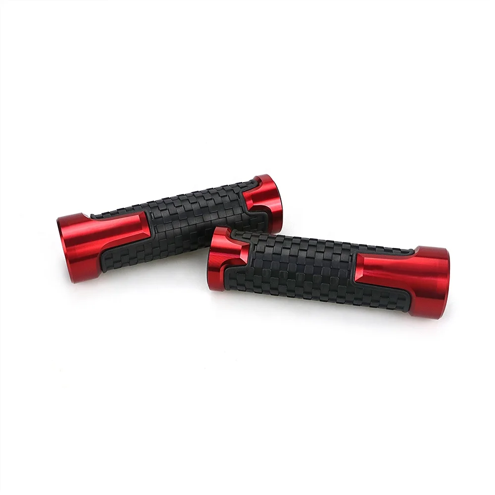 Motorcycle 22mm CNC Aluminum Rubber Gel Handle Bar Grip Hand Grips for Vespa Scooter LT LX GT GTS GTV 300 250 125 200 Sprint 150 - Image 4