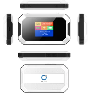 OLAX MT80 Unlocked WiFi 6 Router Wireless Network 3g 4g LTE Esim Mobile Long Range WiFi Router With Sim Card Slot MF920U Pack of 2