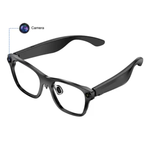 HONGFAN S336 Al Smart Camera Glasses 2000w Pixel for Audio Call Music WiFi Transfer Wireless Wearable Waterproof Sun