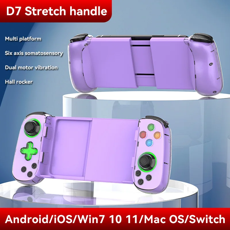 Wholesale D7 Gamepad Wireless Game Controller for Mobile Phone D7 Joypads Gaming Gamepad for Mobile Phone Pack of 2 - Image 3