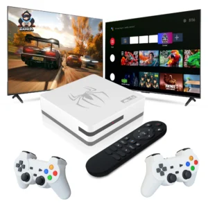 Quality Ensured G7 Game Box H313 Processor BT5.4 Voice RAM 4GB ROM 64GB Android 16 Multi Use Tv Box Game Fashionable Package