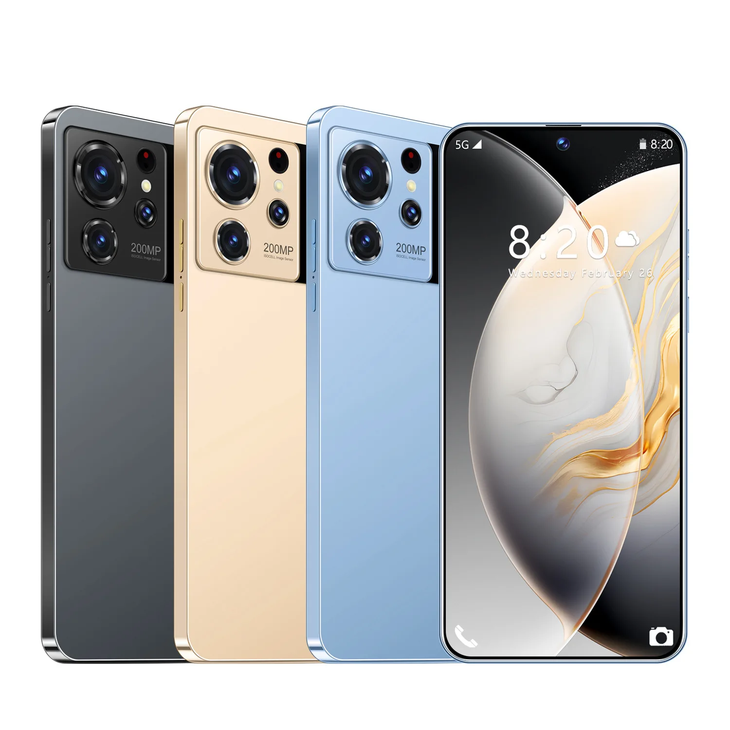 Good Cost Performance Note 40 Pro 16+1tb 5g-smartphone 7.3 Inch Unlocked Dual Card 5G Cellphone HD OEM New Smartphone Deal - Image 2